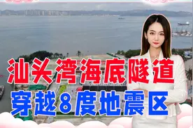 汕头湾海底隧道，穿越8度地震区，中国基建队克服了多少困难？视频封面