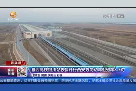 银西高铁银川站恢复开行西安方向动车组列车8.5对视频封面