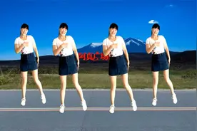 网络流行曲广场舞《谁家的姑娘这么美》动感舞步，时尚好看附分解视频封面