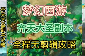 梦幻西游：齐天大圣副本攻略，全程无剪辑，跟着大胖轻松过！视频封面