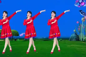 最新广场舞《姑娘美》简单大众舞步附分解，好听好看好学