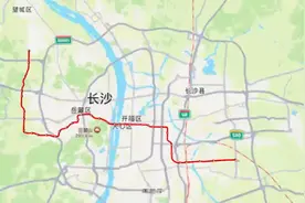 长沙地铁2号线（观音岩西-踏塘）行驶路线示意图视频封面