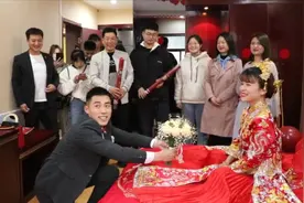 陕西一帅哥迎亲，新娘是个聋哑人，长得挺漂亮，可惜啦视频封面