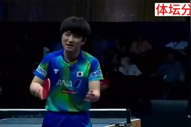 张本智和VS梁靖崑，3比1，张本智和疯狂吼叫，最后被打哑了，回顾视频封面