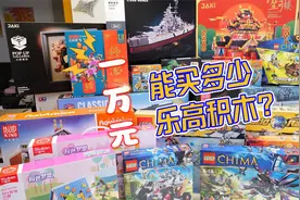 1万元，能买多少乐高积木？除了大铁塔，还有绝版乐高视频封面