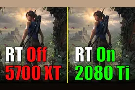 RT On (RTX 2080 Ti) ★ RT Off (RX 5700 XT)视频封面