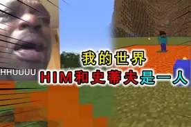 我的世界：HIM和史蒂夫是同一个人？拯救游戏是神的考验？视频封面