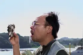 两个小孩在海边钓鱼，发现巨大怪物，最后好奇的大叔也消失了视频封面