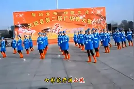纳西情歌-陡沟活力舞蹈队参加正阳县广场舞大赛舞目舞曲字幕