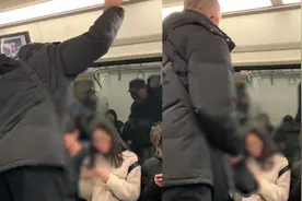 地铁内因座位发生冲突 大爷狂怼年轻人：到北京要懂北京的规矩视频封面