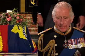 英女王下葬仪式：王冠权杖等被取下，查尔斯含泪目送棺椁降至地下视频封面