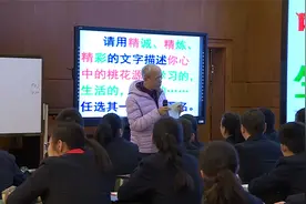 赵谦翔 示范课：八年级《桃花源记》_超清视频视频封面