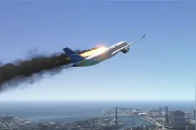 疯狂的A330飞机，横冲直撞坠毁在温伍德山丨GT模拟视频封面