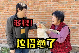 黄鼠狼总来家里偷鸡，奶奶用绝招对付它，这次彻底吃不到鸡了视频封面