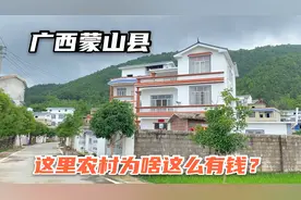蒙山被称为广西最小县，这里的农村却很有钱，家家户户住别墅视频封面
