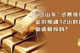 金价惊魂72小时！黄金变成最糟糕投资？20余家银行警示风险极大！视频封面