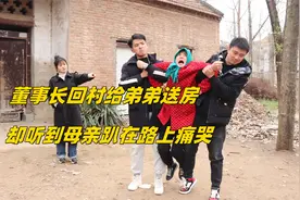 董事长回村给弟弟送房，却听到母亲躺在路边痛哭，结局解气视频封面