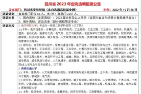 四川23年定向选调，大学和专业要求详尽视频封面