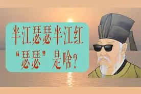 半江瑟瑟半江红，瑟瑟是啥？视频封面