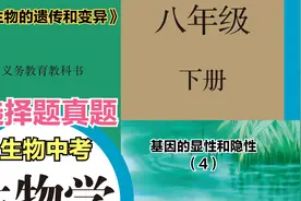 初中生物中考真题解析之八年级下册第二章“基因的显性和隐性”4视频封面