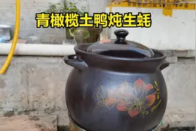 农家土鸭子配上青橄榄炖生蚝，味道绝绝子，吃完得生第三胎