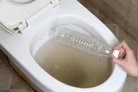 马桶堵了冲不下去水，教你一个窍门，3分钟疏通好，不花一分钱视频封面