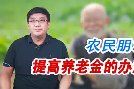 养老金不够花？农民朋友提高养老金的办法出来了！很多人不知道！视频封面