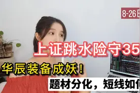 华辰装备成新妖，工业母机卷土重来，龙头低吸显威力@大盘少女芯视频封面