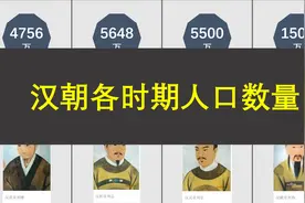 汉朝各时期的人口数量视频封面