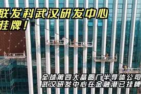 全球第四大晶圆厂半导体公司武汉研发中心在金融港已挂牌！视频封面