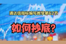 通达信指标编写教学第62节：如何选择超跌个股？HHVBARS运用！视频封面