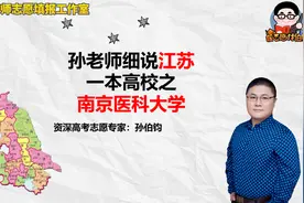 孙老师细说江苏一本高校之南京医科大学视频封面