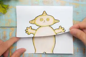 一款用手绘玛卡巴卡搞笑卡通画，有趣变身人类长相，太惊讶视频封面