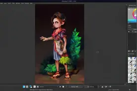 krita 4.3.0  现代，极简，黑暗主题-根据您的需要定制krita视频封面