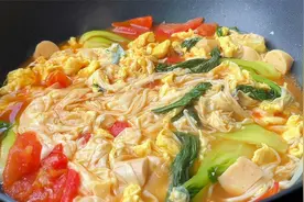 减脂期最爱吃的青菜豆皮汤，高蛋白低热量，汤鲜味美营养丰富