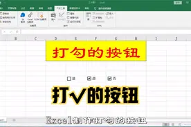 Excel制作可以打对勾的按钮，方法简单，办公室文员常用技巧！视频封面