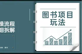 图书副业项目，利用信息差无脑搬运，也能月入过万，详细实操教程视频封面