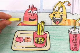 爆笑虫子吃汉堡薯条视频封面