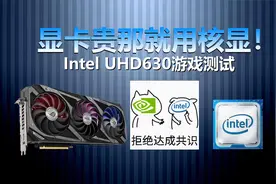 显卡贵那就用核显！Intel HD630 游戏测试！视频封面