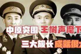 中原突围中，王树声麾下的三位旅长，后来至少是大军区副司令员视频封面