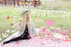 粉与绿的春天💖💚🌸樱花主题春游VLOG｜GRWM｜穿戴甲｜穿搭｜美食视频封面