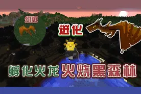 我的世界冰火双龙：在黑森林孵化火龙！