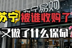 苏宁被谁收购了？不断亏损的苏宁做了什么保命？！视频封面