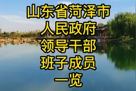 山东省菏泽市人民政府领导干部班子成员一览视频封面