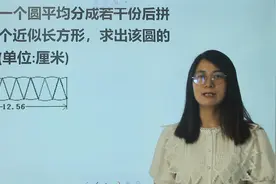 一个圆平均分成若干份，拼成一个近似长方形，求面积视频封面