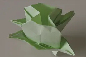 用一张彩纸折叠一个小猴子上山 好看好玩 简单几分钟就都能学会视频封面