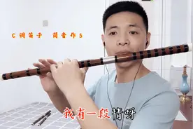 笛子版《我有一段情》好听的老歌，不一样的感受！视频封面