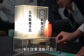 心呼吸负离子演示实验，净化空气，改善居住环境视频封面