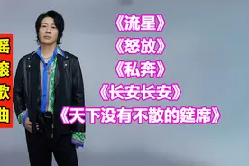 经典摇滚歌曲<流星><怒放><私奔><长安长安><天下没有不散的筵席>视频封面