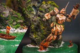 【模型技巧】HG 独角兽 全涂装 场景制作 独角兽的诅咒视频封面